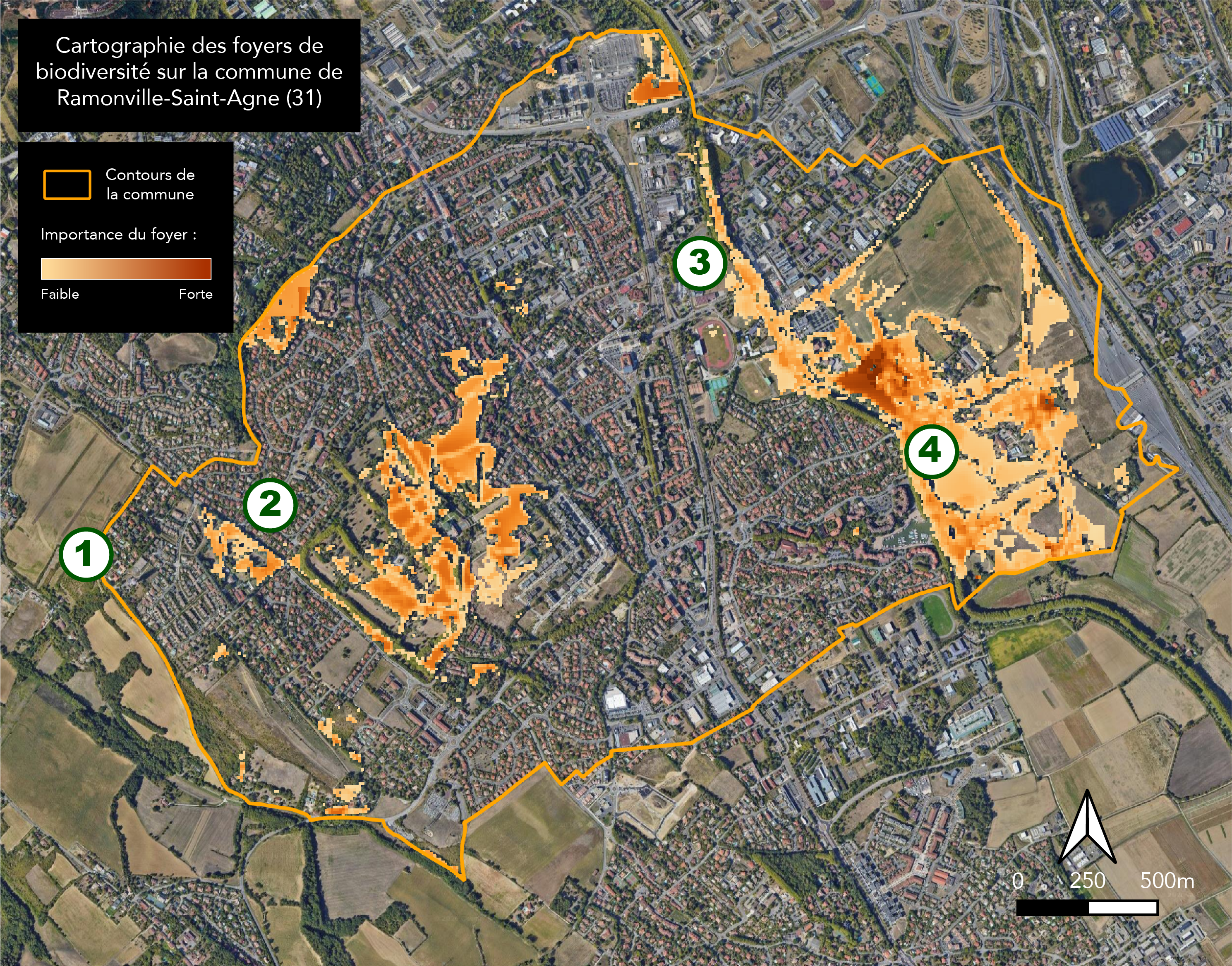 Cartographie des foyers de biodiversité par l’outil Ecoscan