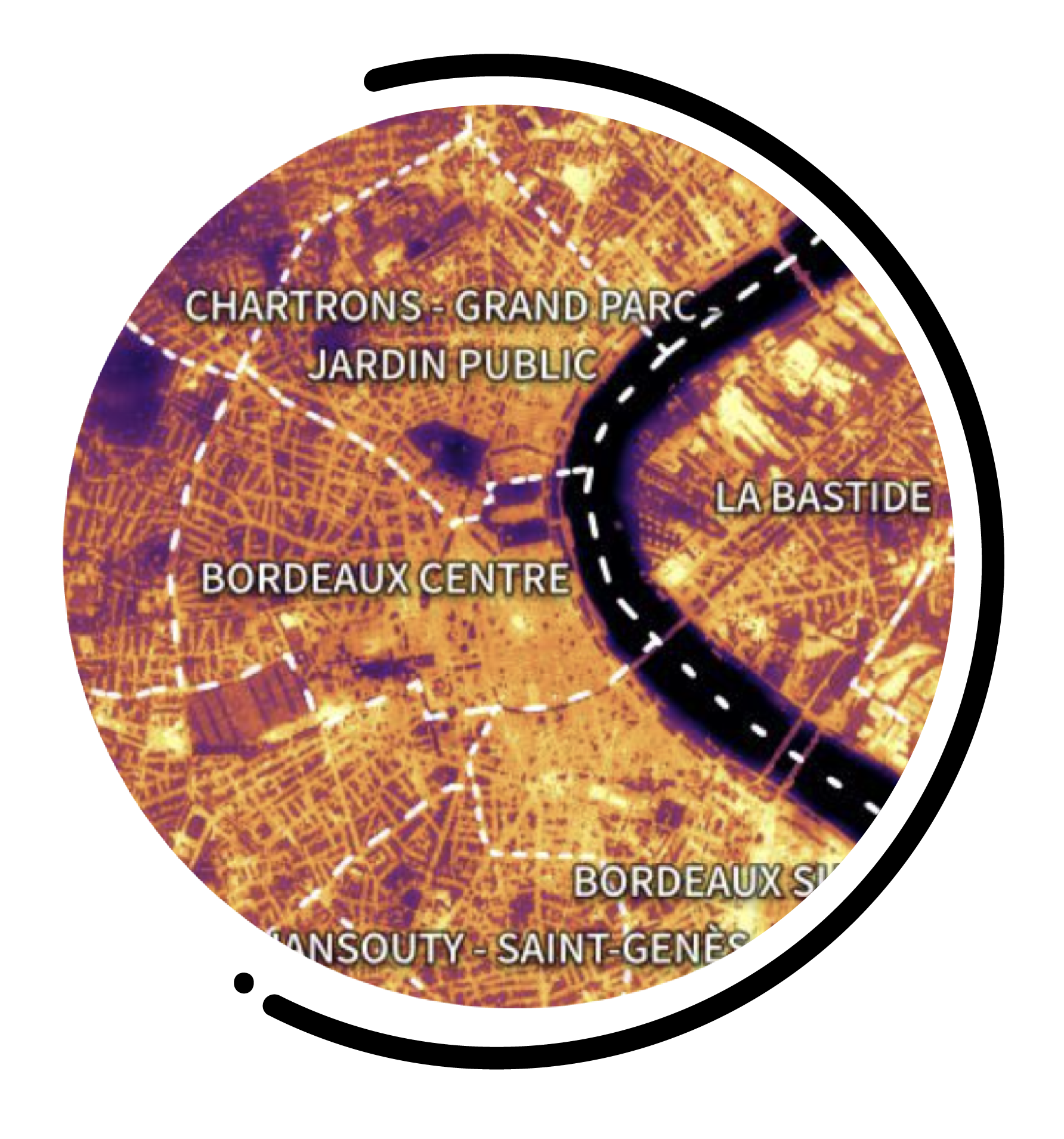 Îlots de chaleur urbains de Bordeaux - Buildspot