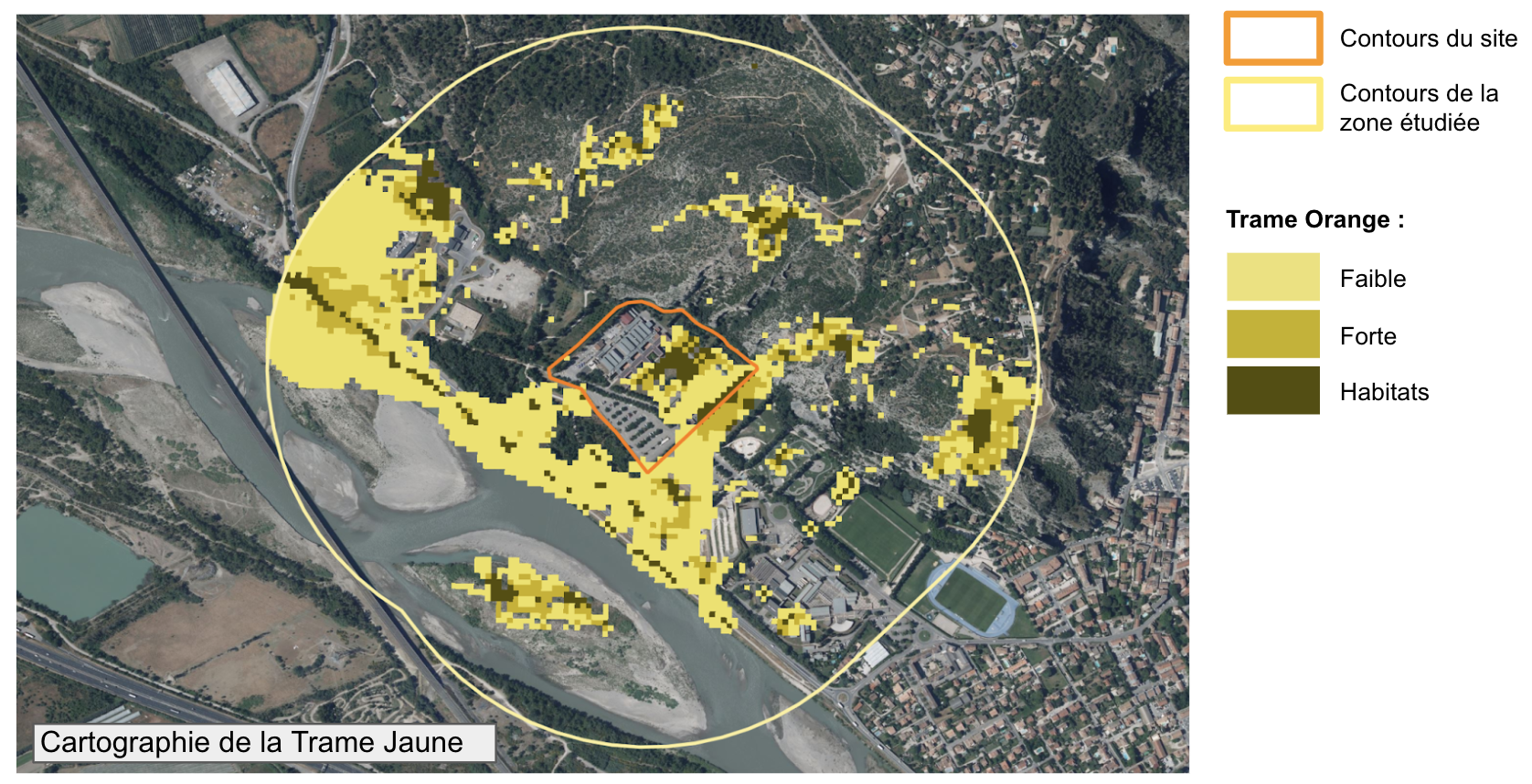 cartographie trame jaune cartographie trame jaune